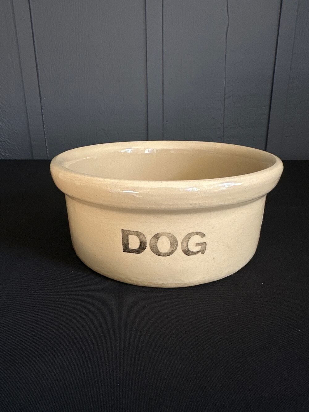 Vintage Pearsons Chesterfield Large Dog Bowl British Stonewear Pottery